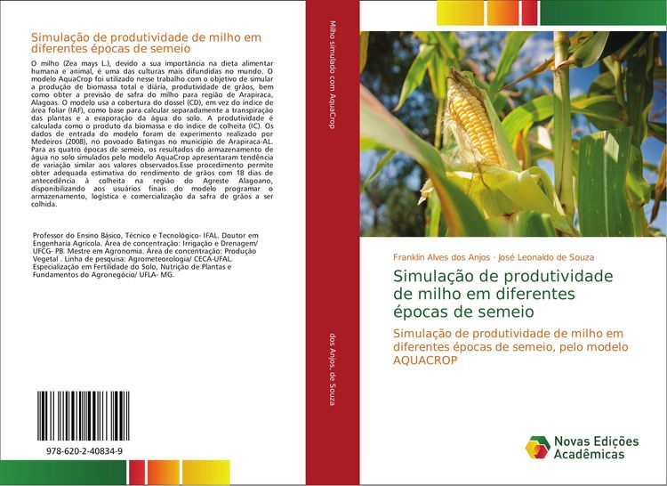 Produktbild: Simula&ccedil;&atilde;o de produtividade de milho em diferentes &eacute;pocas de semeio