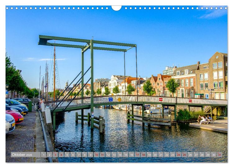 Produktbild: Ein Blick auf Delfshaven (Wandkalender 2026 DIN A3 quer), CALVENDO Monatskalender