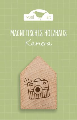 Produktbild: Magnetisches Holzhaus Kamera