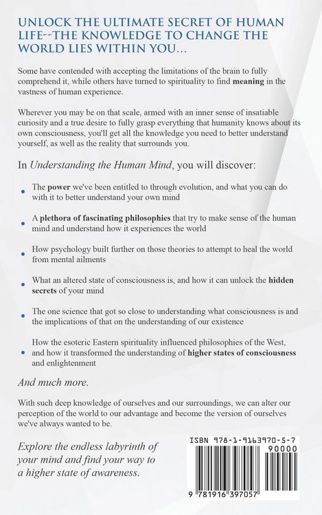 Produktbild: Understanding the Human Mind The Pursuit of Consciousness