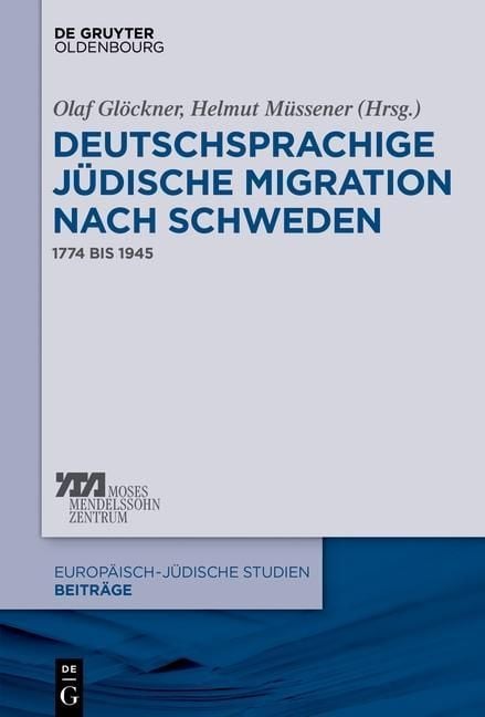 Produktbild: Deutschsprachige j&uuml;dische Migration nach Schweden