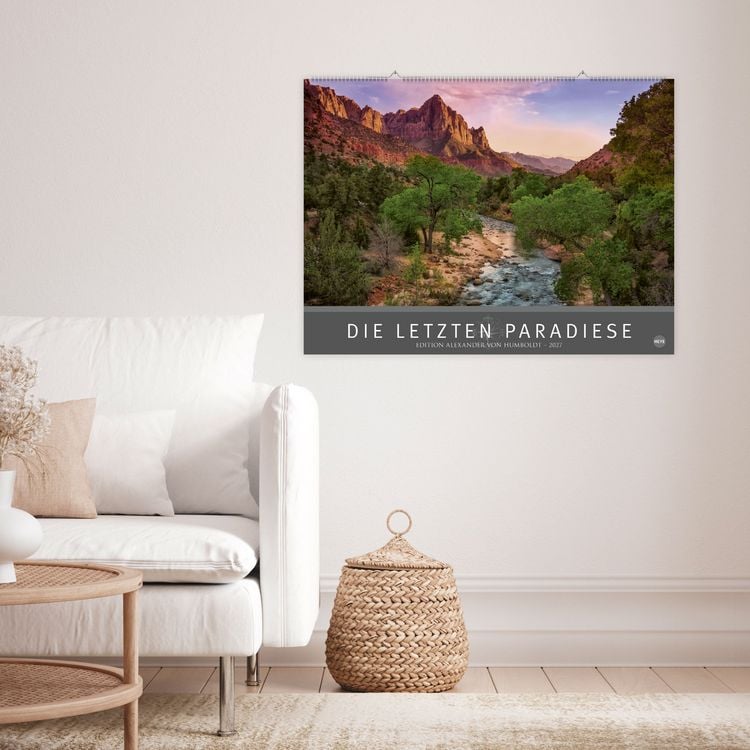 Produktbild: Die letzten Paradiese - Edition Alexander von Humboldt Kalender 2027