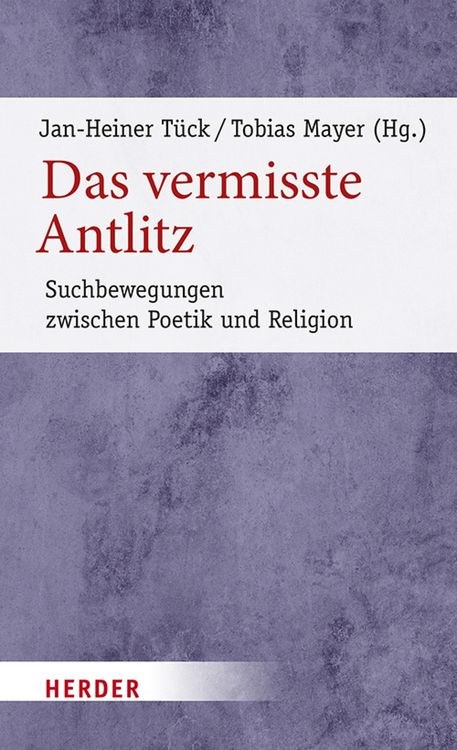 Produktbild: Das vermisste Antlitz
