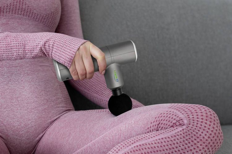 Produktbild: Lifenaxx LX-041 Massageger&auml;t Schwarz, Silber (matt)