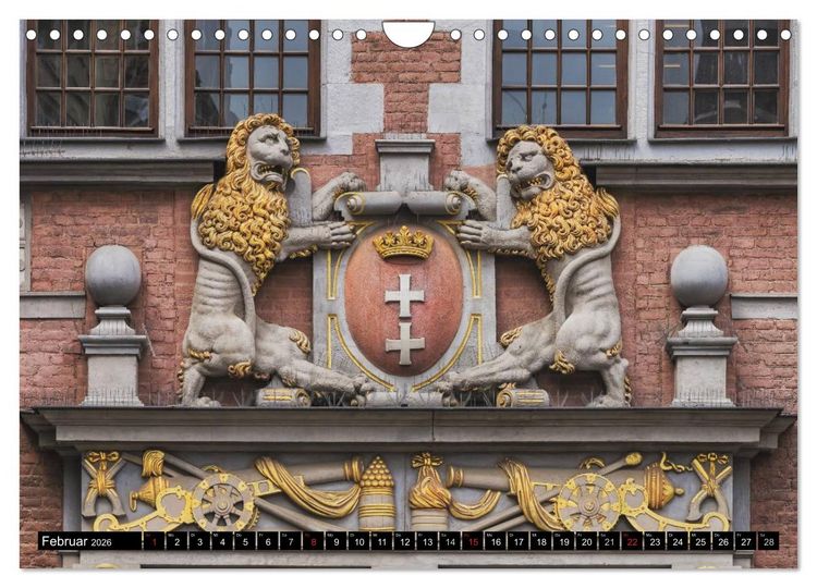 Produktbild: Ein Wochenende in Danzig (Wandkalender 2026 DIN A4 quer), CALVENDO Monatskalender