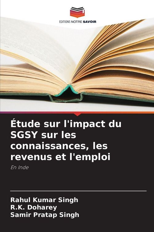 Produktbild: &Eacute;tude sur l'impact du SGSY sur les connaissances, les revenus et l'emploi