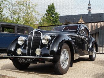 Produktbild: CALVENDO Puzzle Bugatti Delahaye 135 | 1000 Teile Lege-Gr&ouml;&szlig;e 64x48cm Foto-Puzzle f&uuml;r gl&uuml;ckliche Stunden