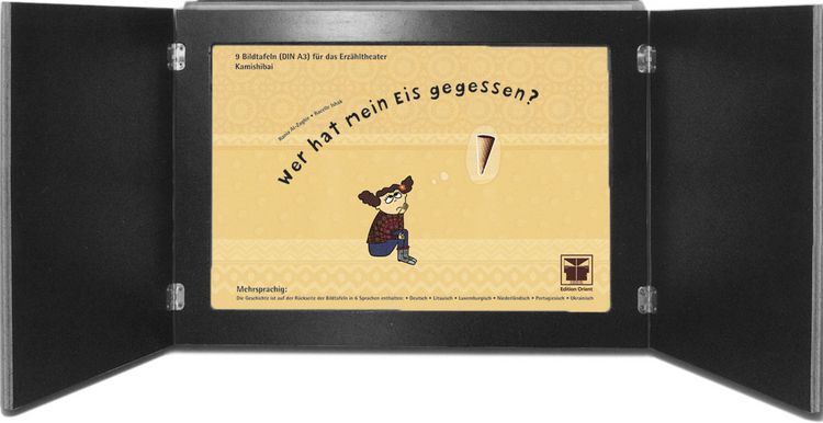 Produktbild: Wer hat mein Eis gegessen? (Kamishibai Bildtafeln in DIN A3)