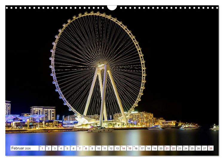 Produktbild: Dubai - Das achte Weltwunder (Wandkalender 2026 DIN A3 quer), CALVENDO Monatskalender