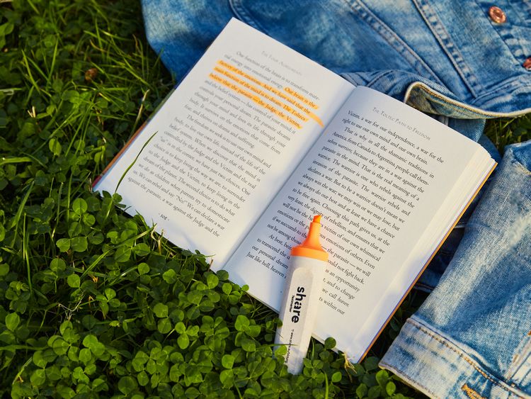 Produktbild: share Textmarker neongelb-neonorange 2er Set