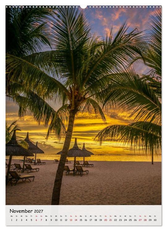 Produktbild: Mauritius &ndash; Insel der Farben und Tr&auml;ume (hochwertiger Premium Wandkalender 2027 DIN A2 hoch), Kunstdruck in Hochglanz