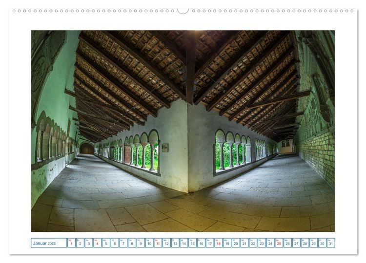 Produktbild: Schaffhausen - n&ouml;rdlichste Stadt der Schweiz (hochwertiger Premium Wandkalender 2026 DIN A2 quer), Kunstdruck in Hochglanz