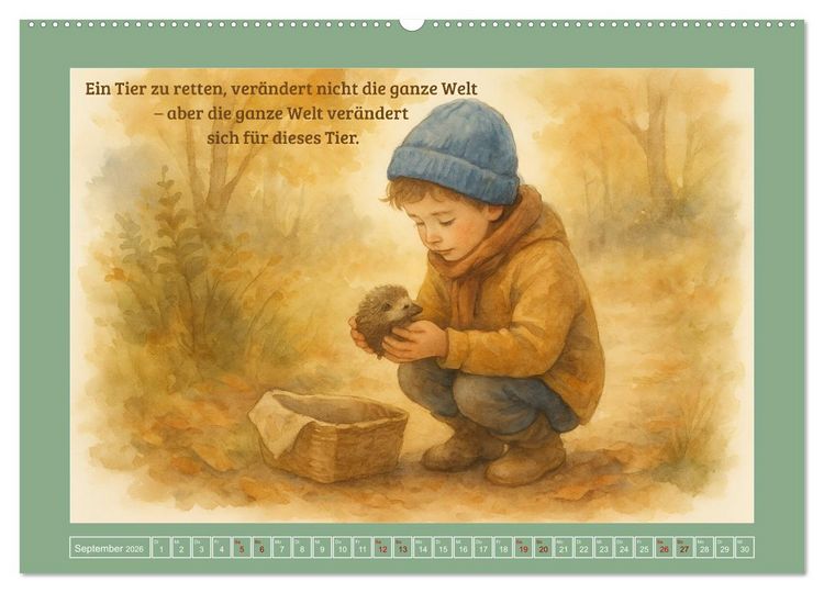 Produktbild: Wenn wir f&uuml;hlen (hochwertiger Premium Wandkalender 2026 DIN A2 quer), Kunstdruck in Hochglanz
