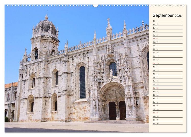 Produktbild: Portugal (hochwertiger Premium Wandkalender 2026 DIN A2 quer), Kunstdruck in Hochglanz