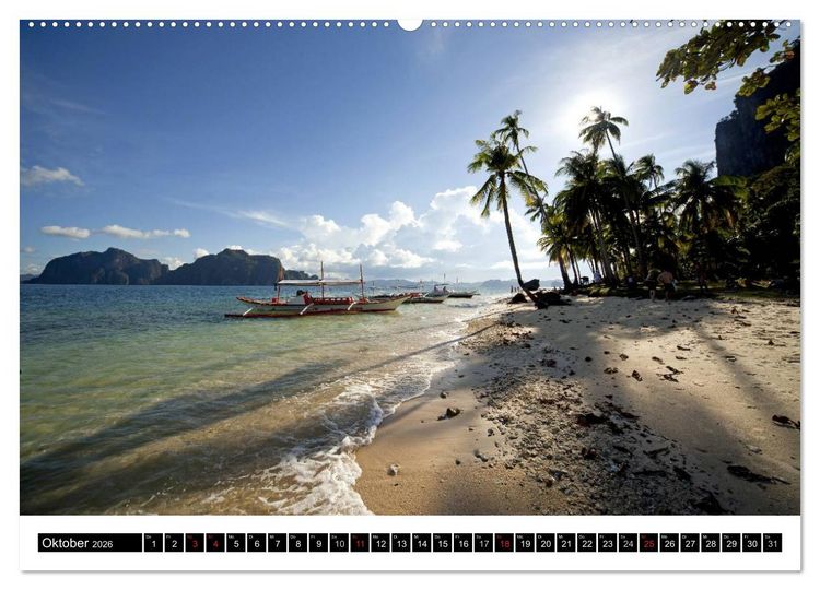 Produktbild: Palawan (Wandkalender 2026 DIN A2 quer), CALVENDO Monatskalender