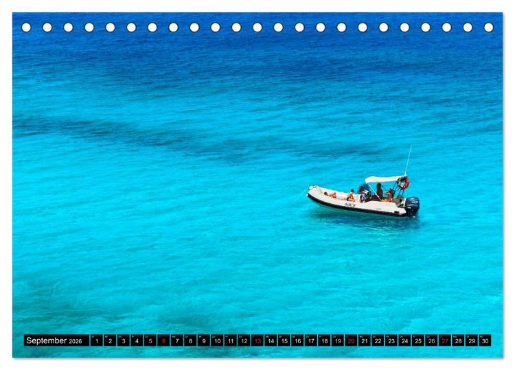 Produktbild: Insel Lefkas (Tischkalender 2026 DIN A5 quer), CALVENDO Monatskalender
