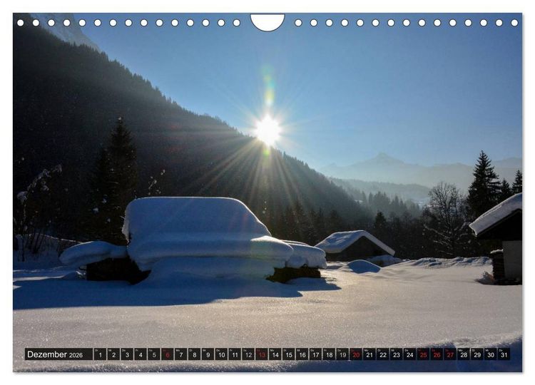 Produktbild: Eindrucksvolle Landschaften (Wandkalender 2026 DIN A4 quer), CALVENDO Monatskalender