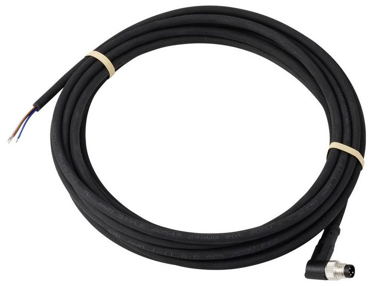 Produktbild: TRU COMPONENTS TC-13751868 Anschlussleitung M8 x 1 Stecker, gewinkelt 10 m Polzahl Sensoren: 4 1 St.