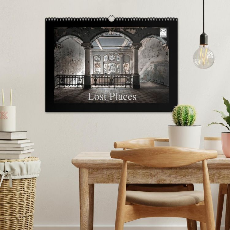 Produktbild: Lost Places - vergessene orte vergessener glanz (Wandkalender 2026 DIN A3 quer), CALVENDO Monatskalender