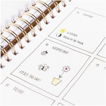 Produktbild: Schablone, Bullet Diary, Outdoor