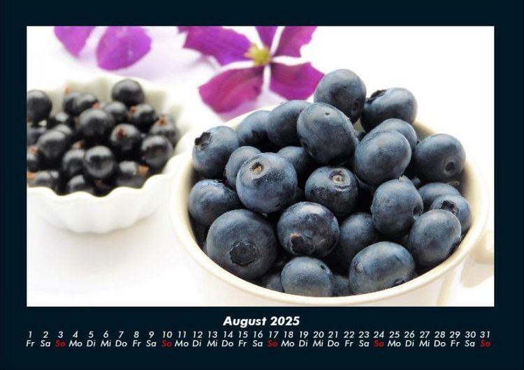 Produktbild: Obstkalender 2025 Fotokalender DIN A4