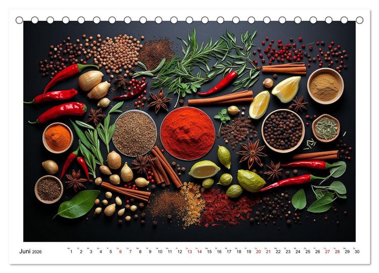 Produktbild: Ordentlich Ketogen (Tischkalender 2026 DIN A5 quer), CALVENDO Monatskalender