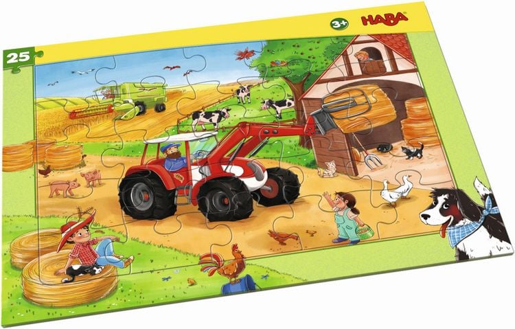 Produktbild: HABA - Rahmenpuzzle - Landmaschinen