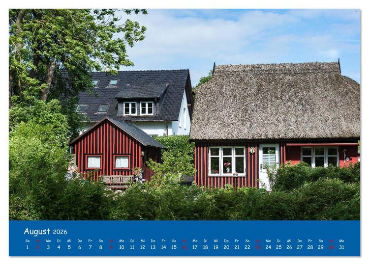 Produktbild: Besuch auf Hiddensee (Wandkalender 2026 DIN A2 quer), CALVENDO Monatskalender