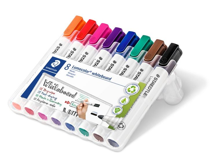 Produktbild: STAEDTLER Whiteboardmarker Lumocolor 8er Set