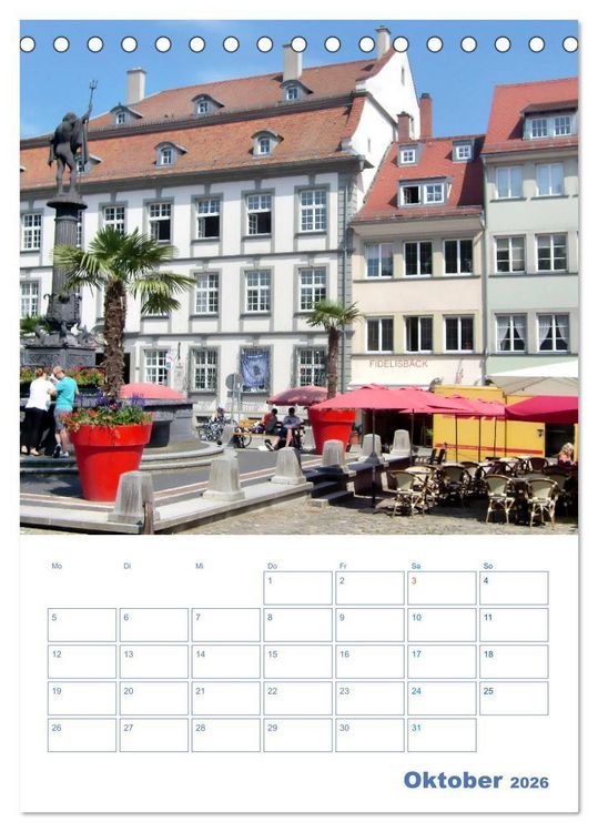 Produktbild: Lindau. Die Gl&uuml;cksfinder-Insel (Tischkalender 2026 DIN A5 hoch), CALVENDO Monatskalender