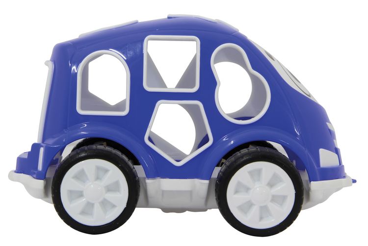 Produktbild: Jamara - Kinderlernspiel Formauto blau