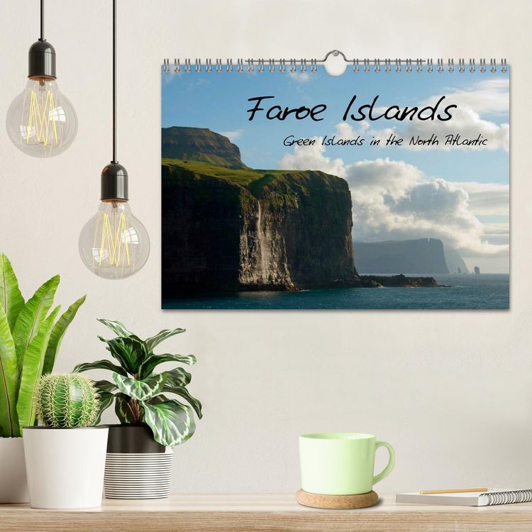 Produktbild: Faroe Islands / UK-Version (Wall Calendar 2026 DIN A4 landscape), CALVENDO 12 Month Wall Calendar