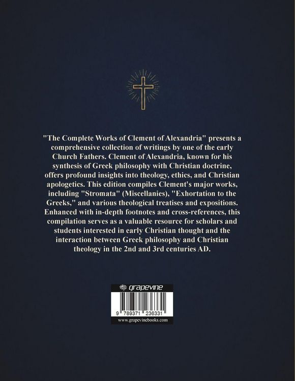 Produktbild: The Complete Works of Clement of Alexandria