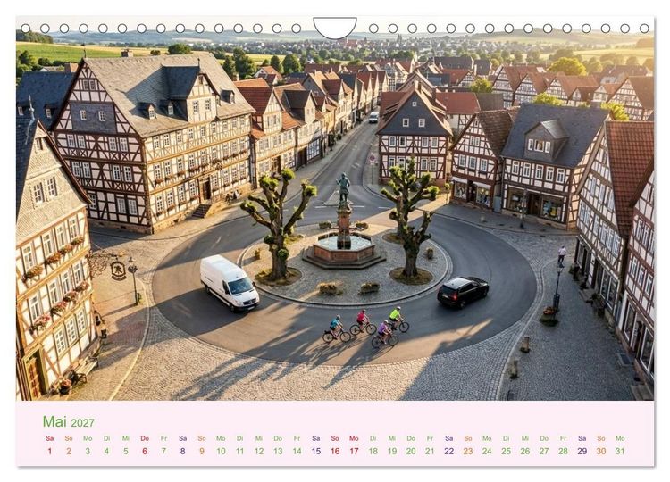 Produktbild: Roundabouts - Kreisverkehre (Wandkalender 2027 DIN A4 quer), CALVENDO Monatskalender