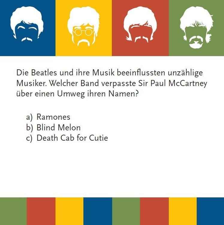 Produktbild: Das Beatles-Quiz (Neuauflage)