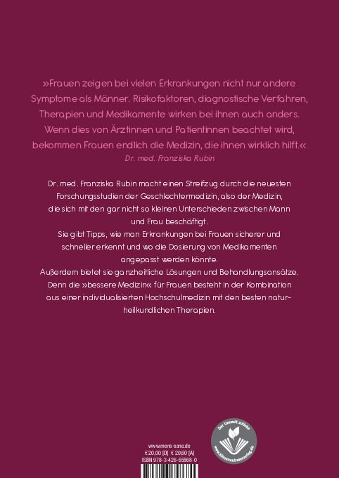 Produktbild: Die bessere Medizin f&uuml;r Frauen