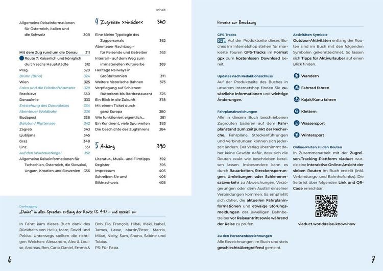 Produktbild: Reise Know-How Zugrouten durch Europa &ndash; Planung, Tipps und Inspiration