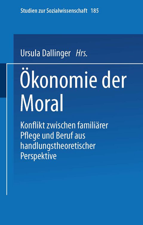 Produktbild: &Ouml;konomie der Moral