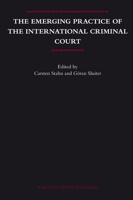 Produktbild: The Emerging Practice of the International Criminal Court