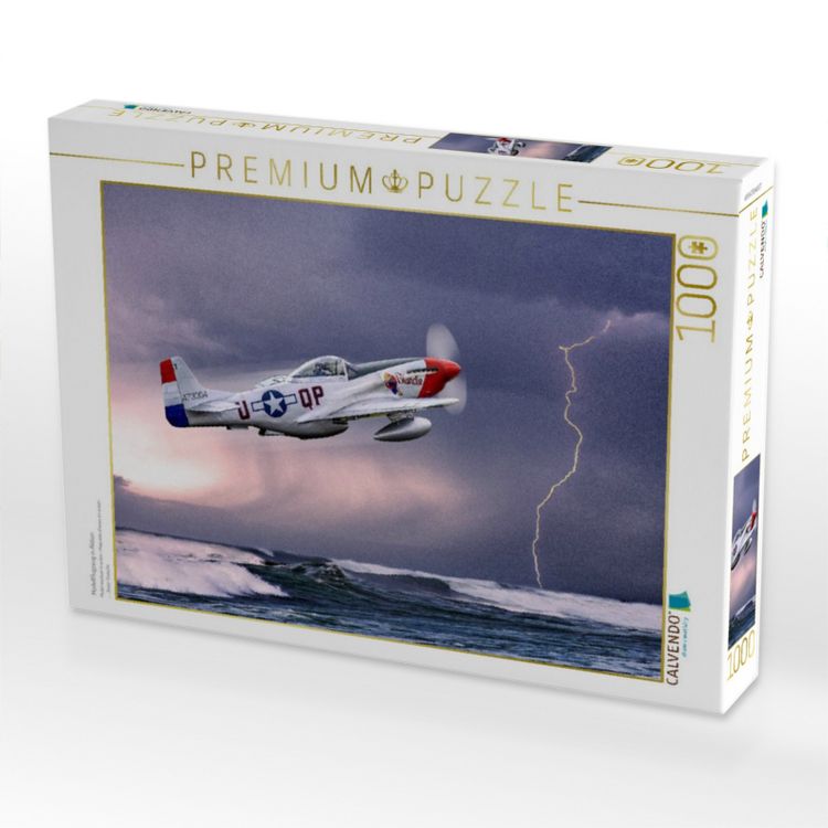 Produktbild: CALVENDO Puzzle Modellflugzeug in Aktion | 1000 Teile Lege-Gr&ouml;&szlig;e 64x48cm Foto-Puzzle f&uuml;r gl&uuml;ckliche Stunden