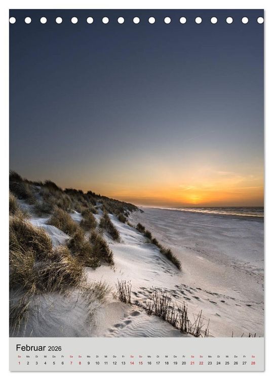 Produktbild: Ameland Wundersch&ouml;ne Insel (Tischkalender 2026 DIN A5 hoch), CALVENDO Monatskalender