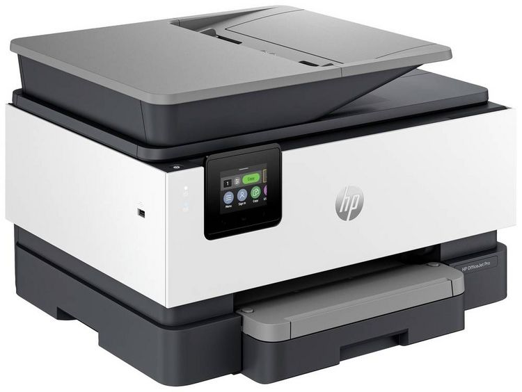 Produktbild: HP Officejet Pro 9120b All-in-One Multifunktionsdrucker Tintenstrahl Farbe A4 Drucker, Scanner, Kopierer, Fax ADF, Duplex-ADF, Duplex, LAN, USB