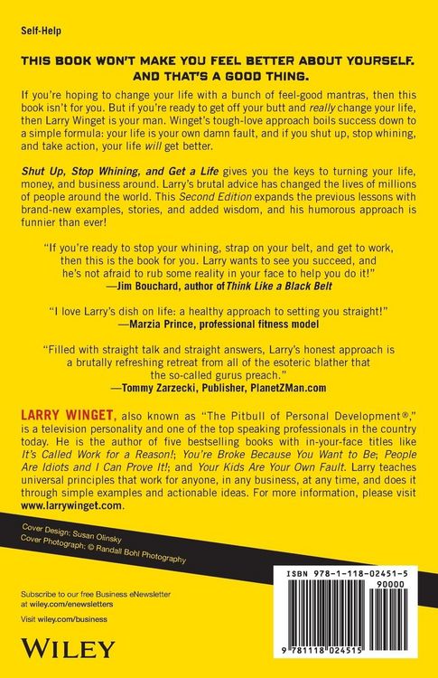 Produktbild: Shut Up, Stop Whining, and Get a Life