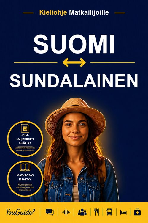 Produktbild: The Language Guide for Travelers - Finnish to Sundanese