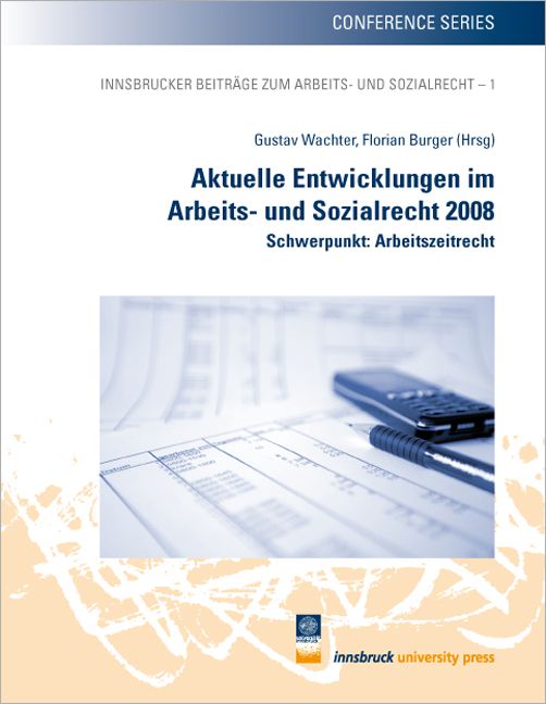 Produktbild: Aktuelle Entwicklungen im Arbeits- und Sozialrecht 2008