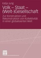Produktbild: Volk - Staat - (Welt-)Gesellschaft