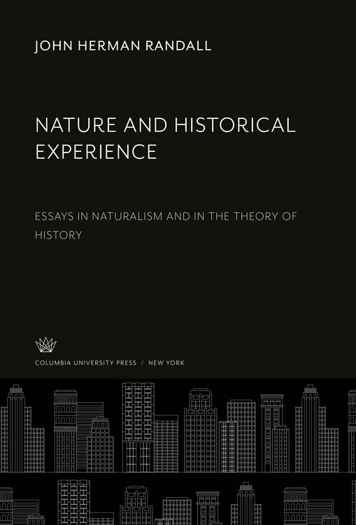 Produktbild: Nature and Historical Experience