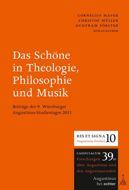 Produktbild: Das Schöne in Theologie, Philosophie und Musik