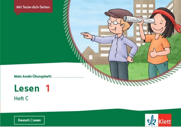 Produktbild: Mein Anoki-Übungsheft. Lesen 1. Heft C. Übungsheft Klasse 1