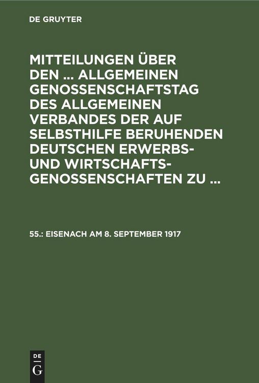 Produktbild: Eisenach am 8. September 1917